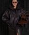 Dark Brown Sheepskin Jacket