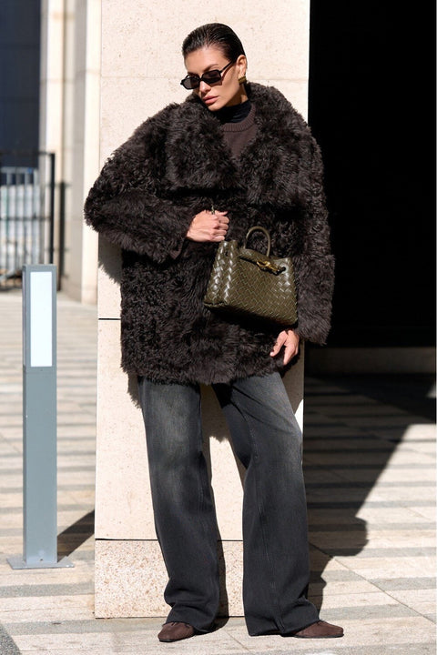 GABRIELLE Shearling Coat