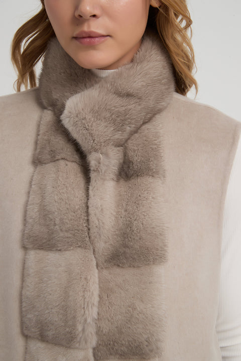 Veste en cachemire convertible 2-en-1