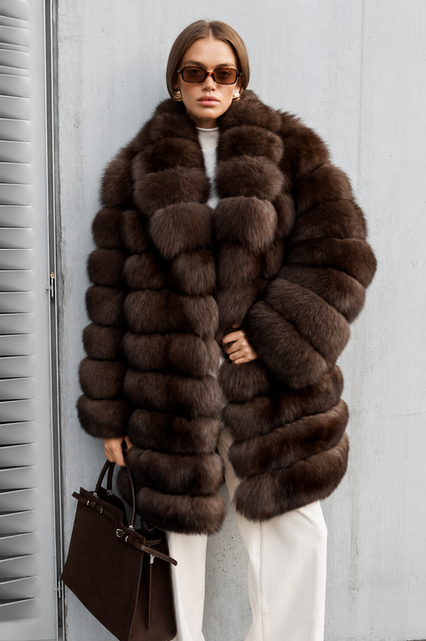 Cappotto in pelliccia Sablex™