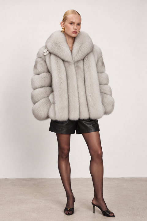 Artic Fox Fur Coat