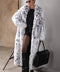 Lynx-Inspired Fox Fur Coat