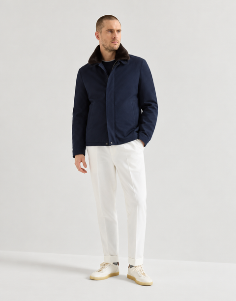 Jacket Lined in Mink Fur