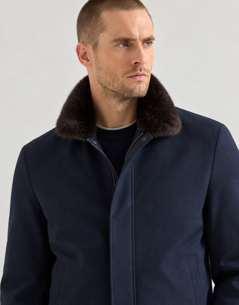Jacket Lined in Mink Fur