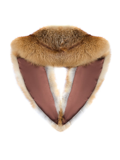Red Fox Fur Collar