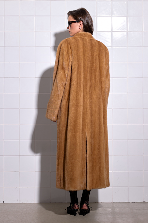 High Quality Mink Fur Coat