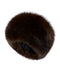 Dark Brown Fox Fur Hat